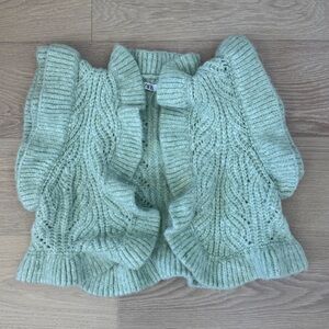Zara Ruffled Knitted Vest